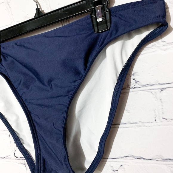 NWT Tommy Hilfiger Hipster Navy Bikini Swim Bottom - Picture 4 of 6